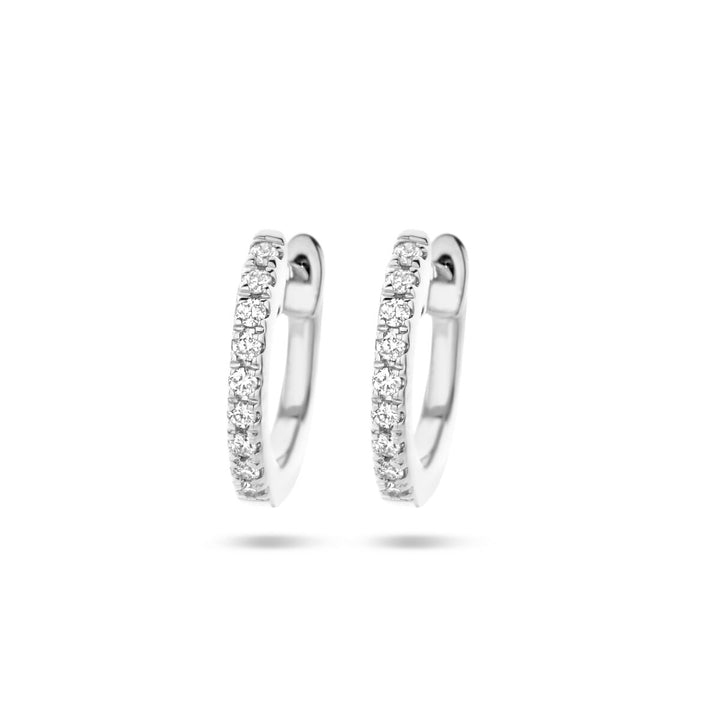 Ohrhänger Diamant 0,06 ct (2x 0,03 ct) H SI 14K Weißgold