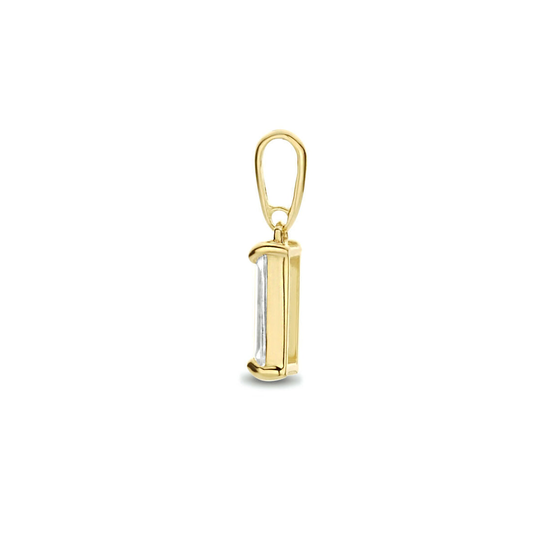 Anhänger Zirkonia 14K Gelbgold