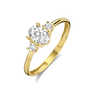Goldringe mit Zirkonia