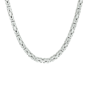 Silberne Königskette