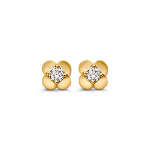 Diamanten oorknopjes