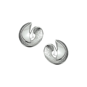 Zilveren oorknopjes