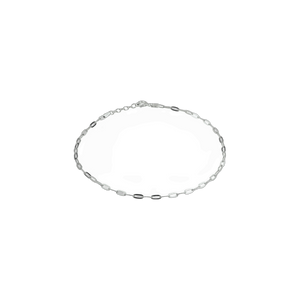Silberne Fußkettchen