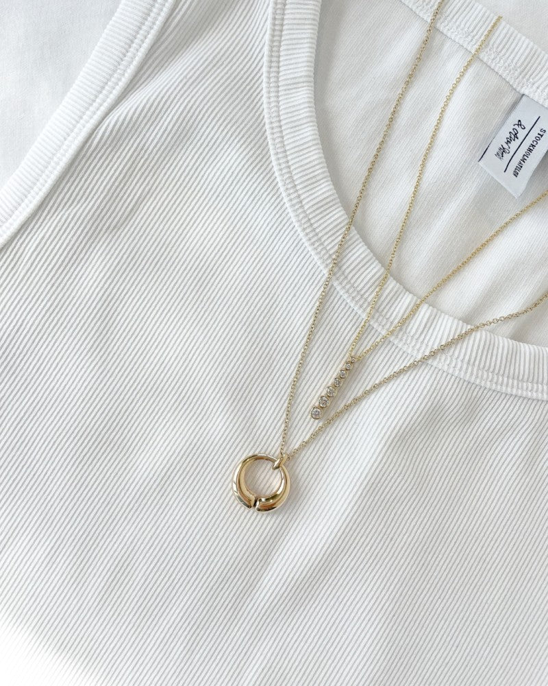 Collier Gelbgold