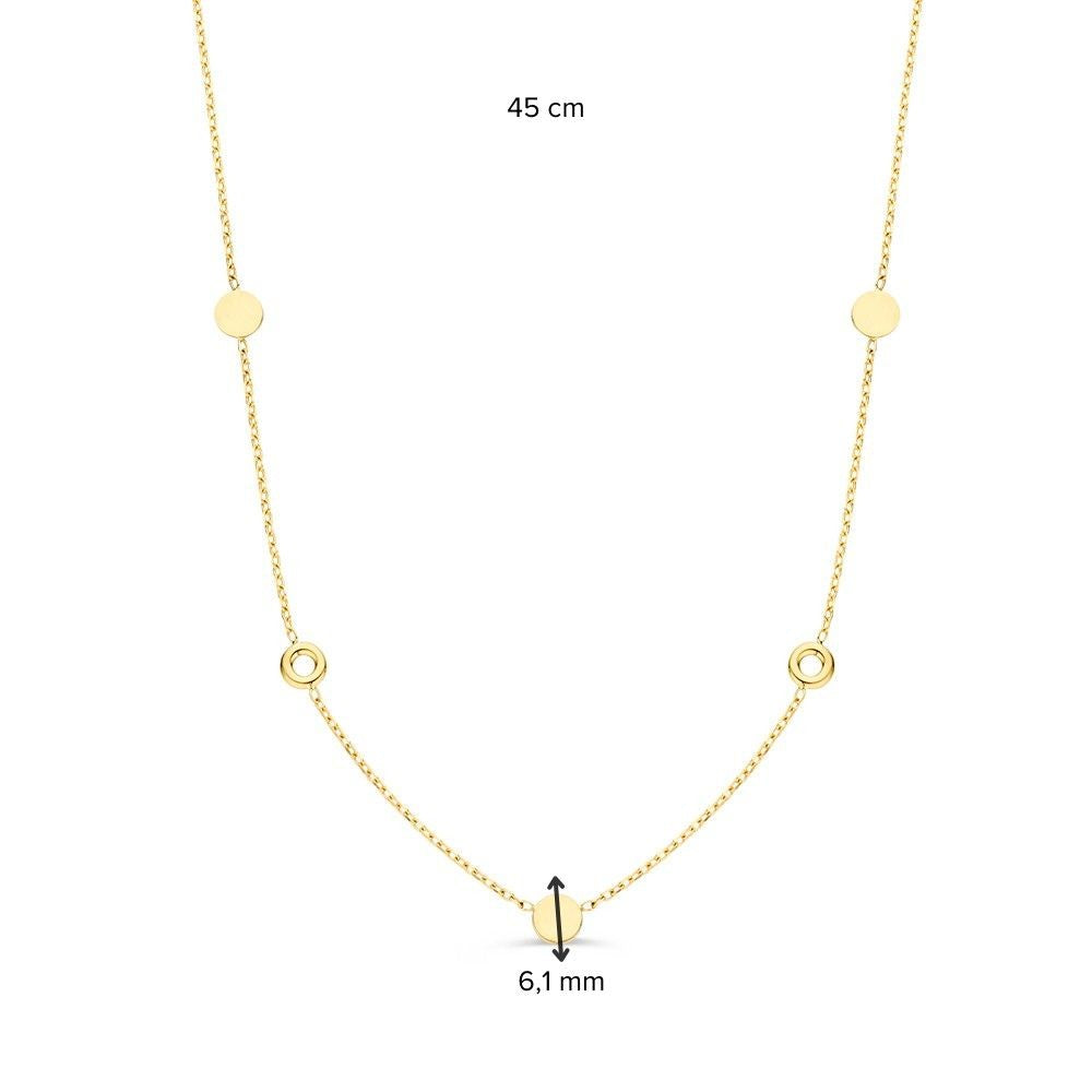 Collier Gelbgold