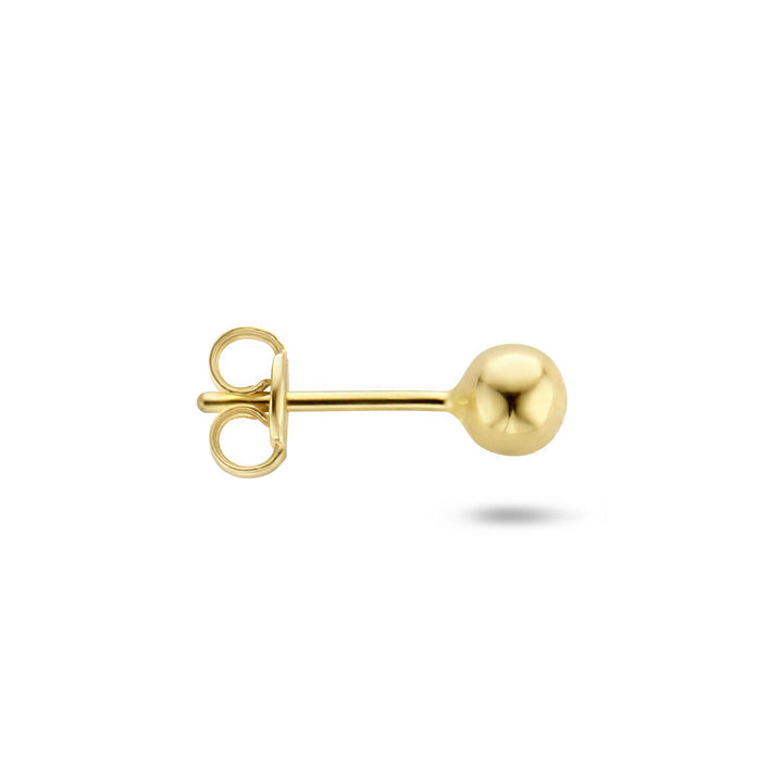 Ohrstecker Kugel pro Stück 14K Gelbgold
