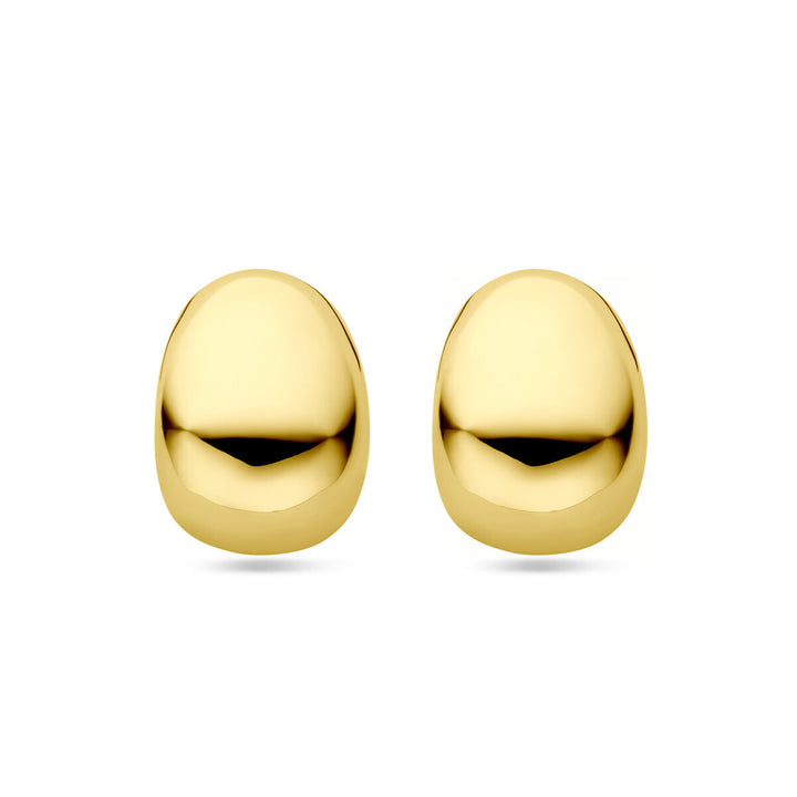 Ohrstecker 17 mm 14K Gelbgold
