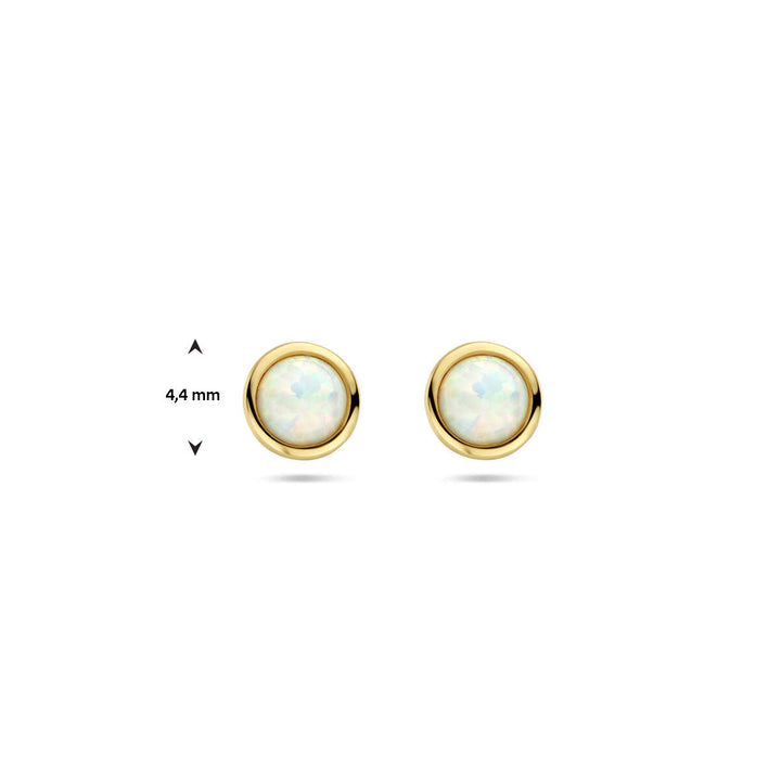 Ohrstecker Opal 14K Gelbgold