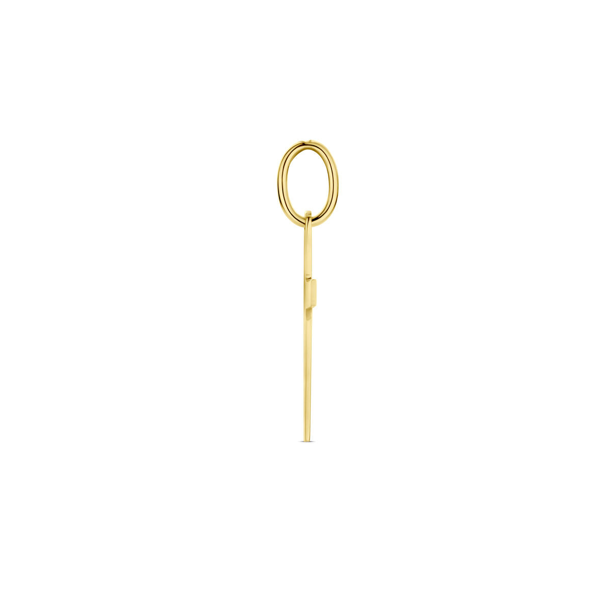 Anhänger Kreuz 14K Gelbgold