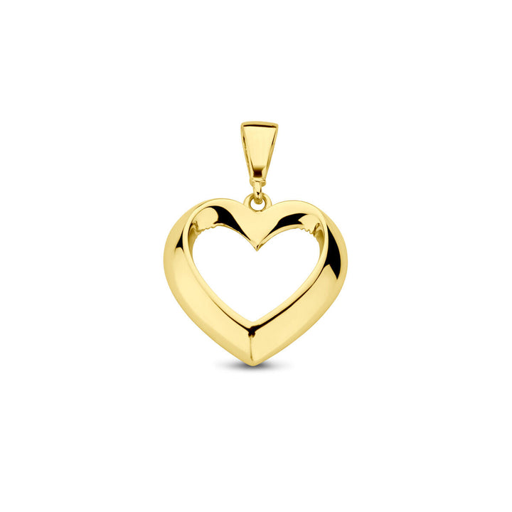 Anhänger Herz 14K Gelbgold