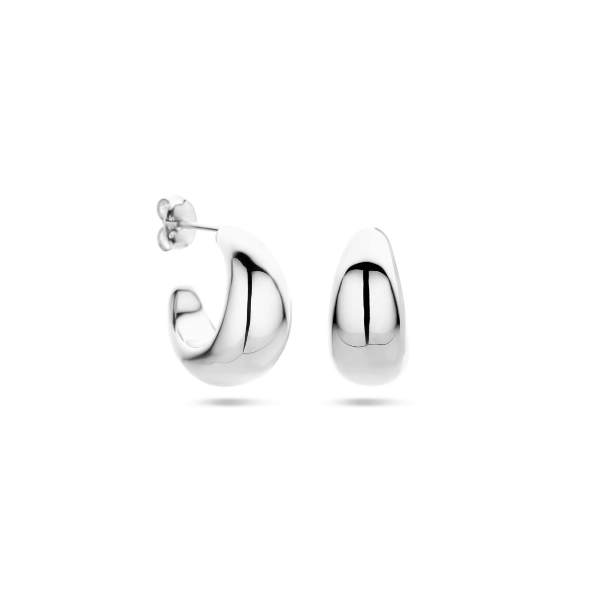 Ohrstecker 17,5 mm Silber rhodiniert