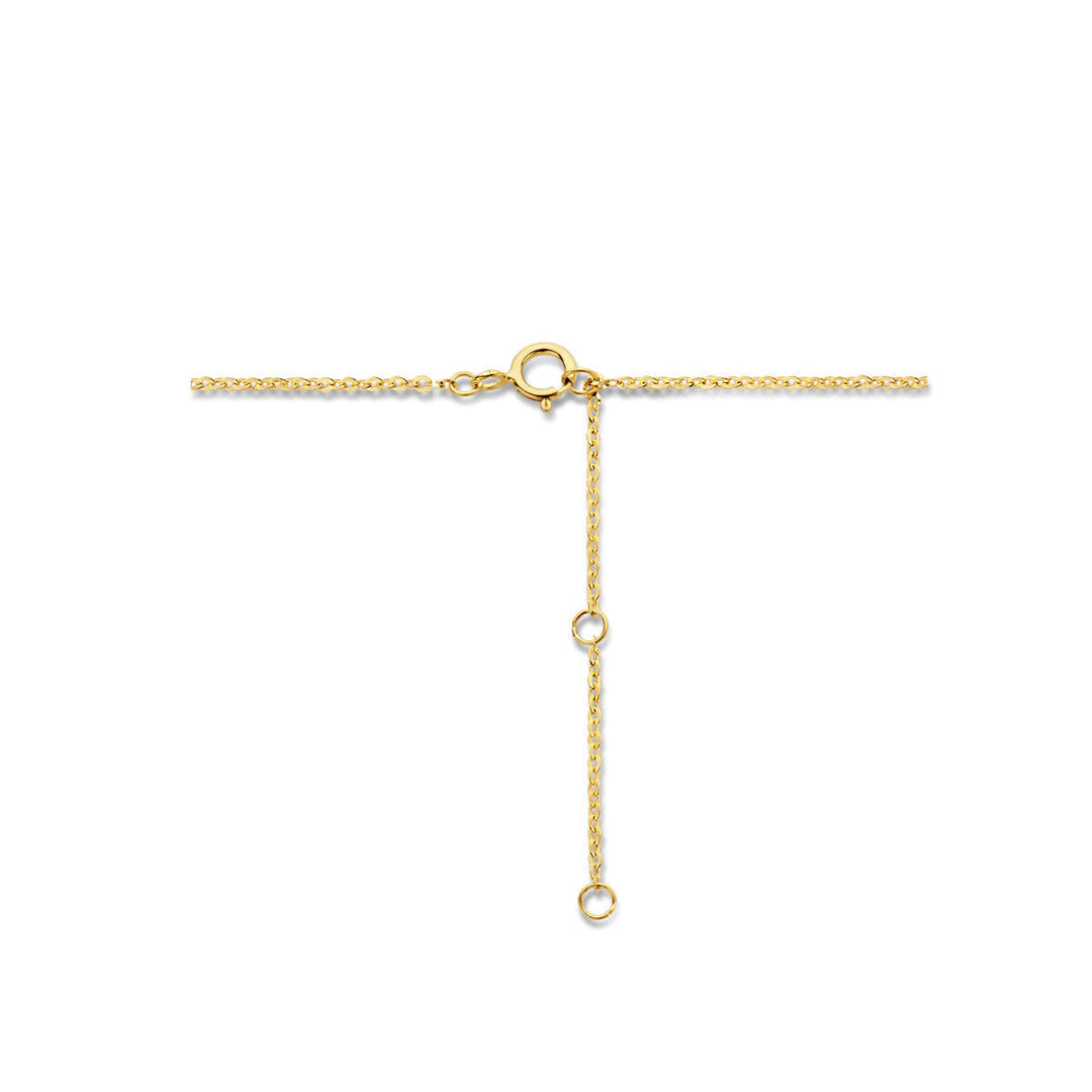 Gold Damenhalskette Perle 14K