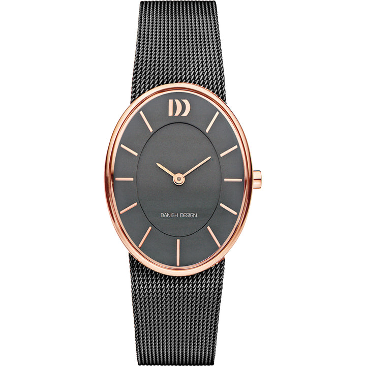 Dänische Design-Damenuhr mit grauem Zifferblatt – IV71Q1168