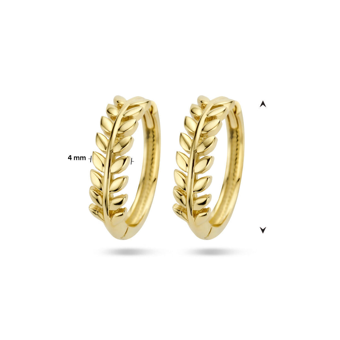 Ohrhänger Frühling 14K Gelbgold