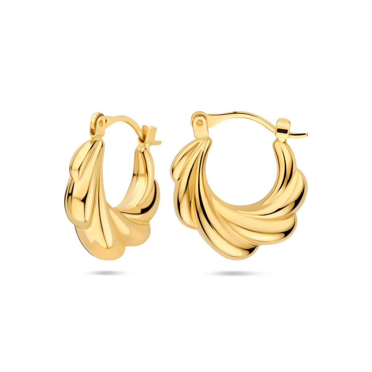 Creolen 19 mm 14K Gelbgold