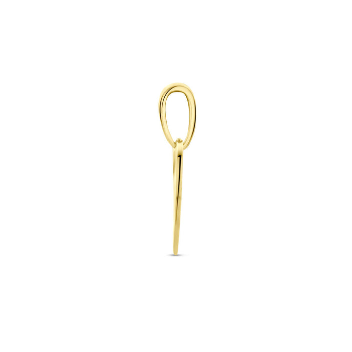 Gravuranhänger Herz 14K Gelbgold