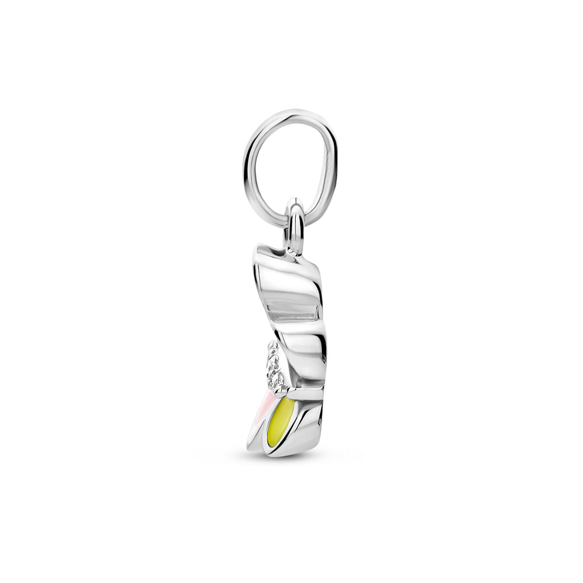 Anhänger Schmetterling Zirkonia Silber rhodiniert