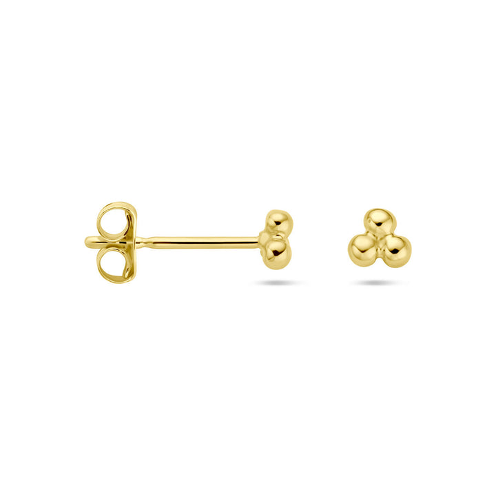 Ohrstecker Perlen 14K Gelbgold