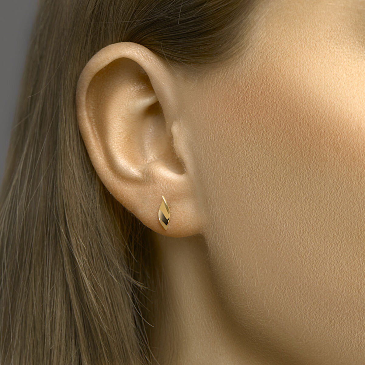 Ohrstecker 14K Gelbgold