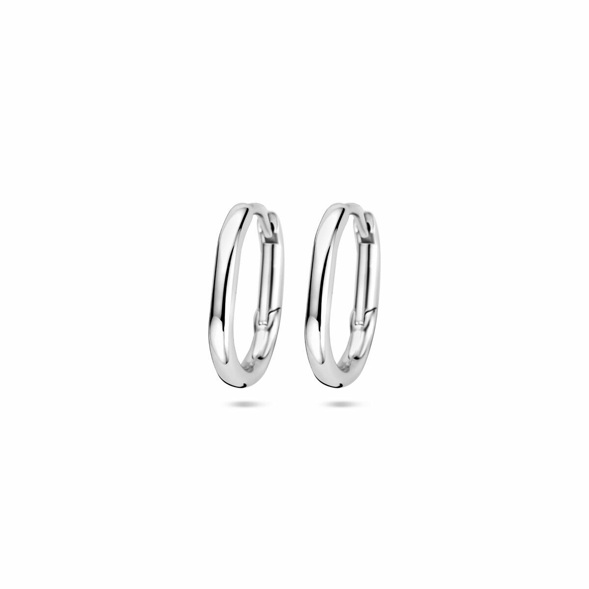 Klappcreolen Rohr 2 mm Silber rhodiniert