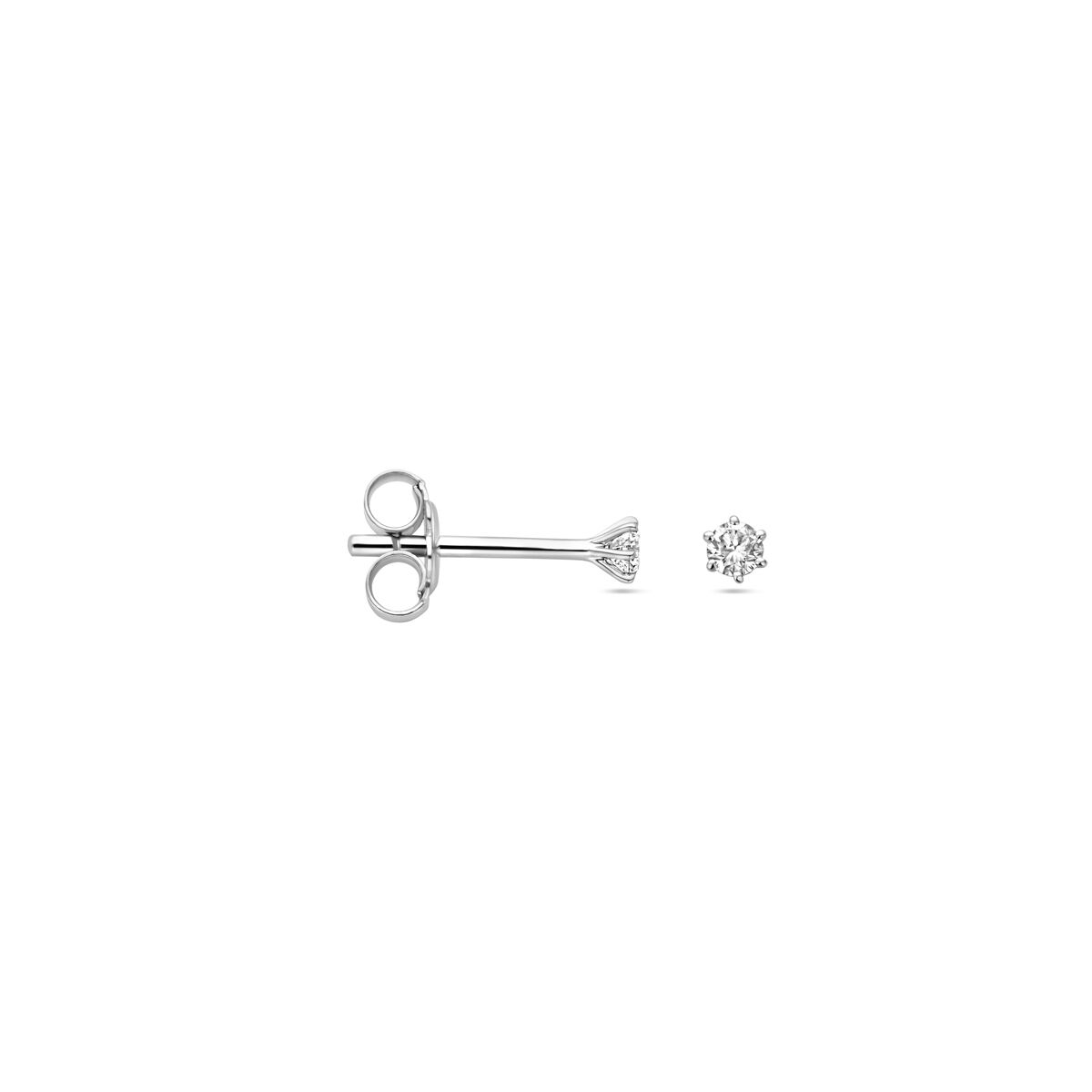 Ohrstecker Diamant h si 14K Weißgold