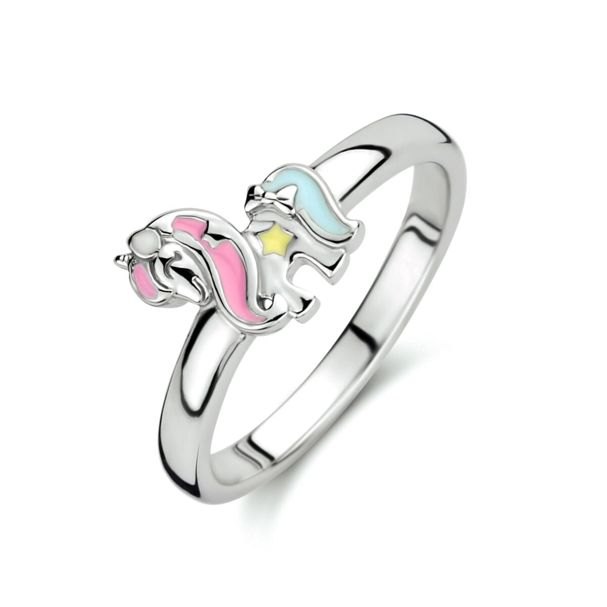 Ring Einhorn Silber rhodiniert