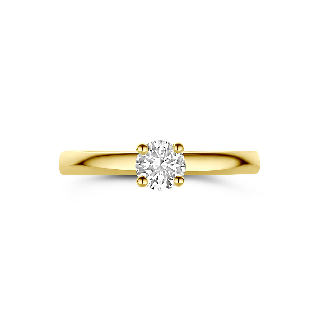 Ring Zirkonia 14K Gelbgold