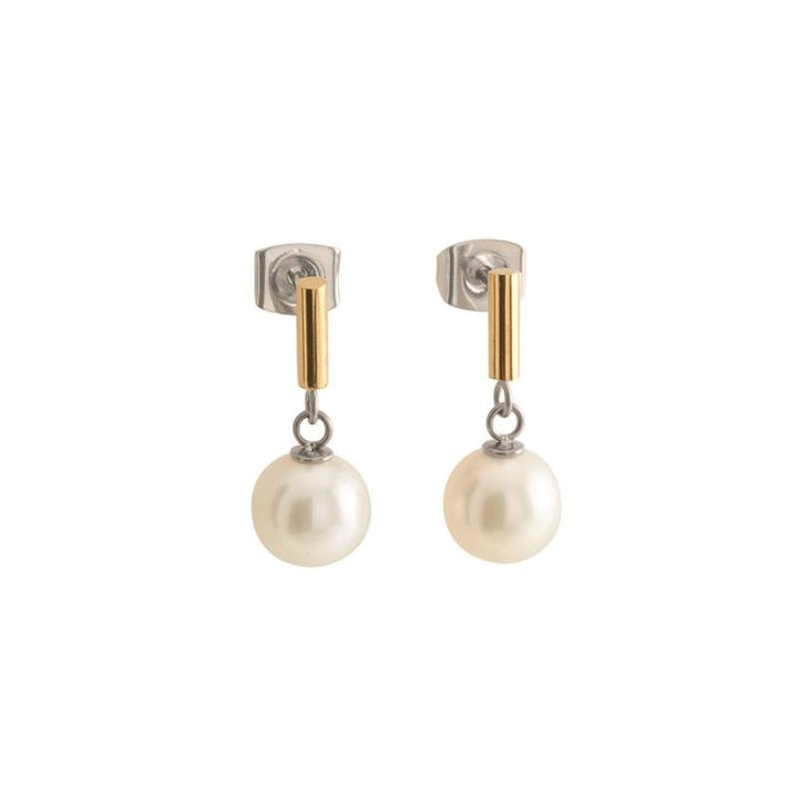 Boccia Titan-Ohrstecker Bicolor Perle 05043-02