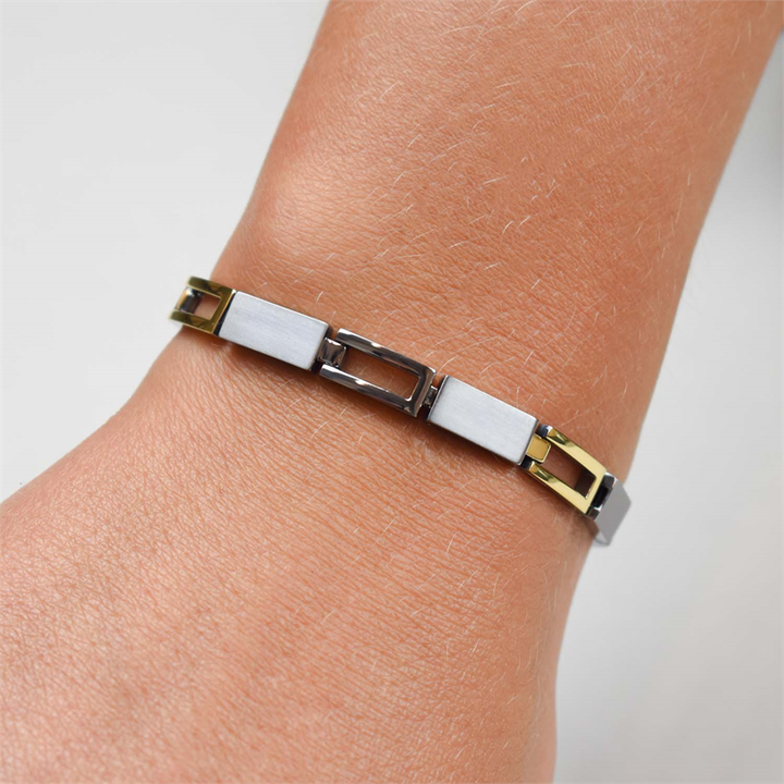 Boccia Titanarmband Bicolor NL 03034-02