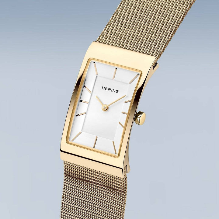 bering dames horloge witte wijzerplaat - 10222-331-S
