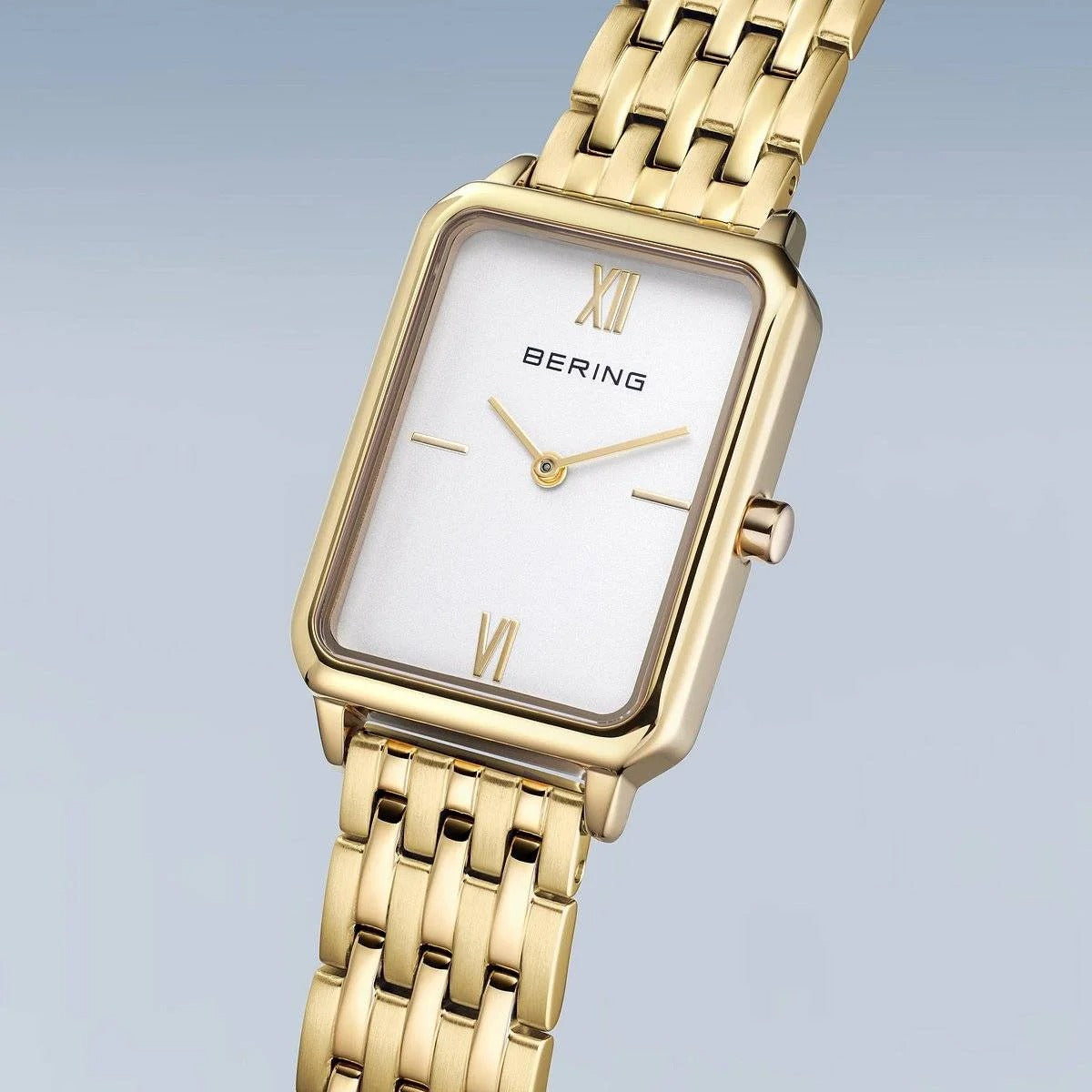 Bering Damenarmbanduhr weißes Zifferblatt - 17423-734