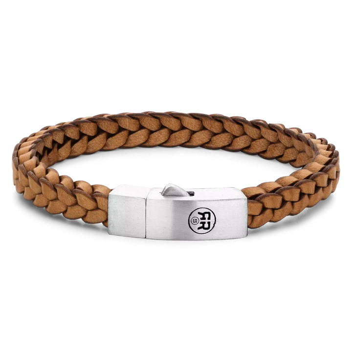 Braided Square 925 Cognac