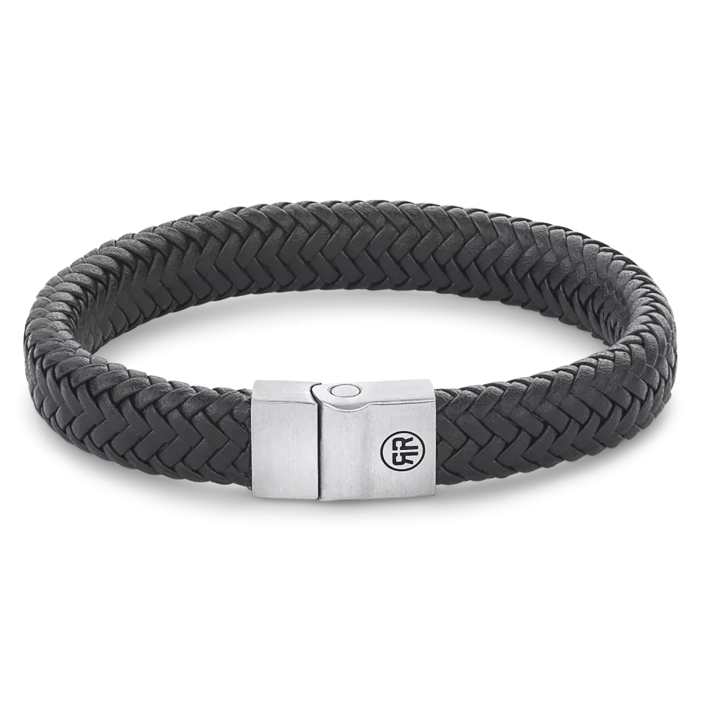 Full Metal Herringbone Black Matt
