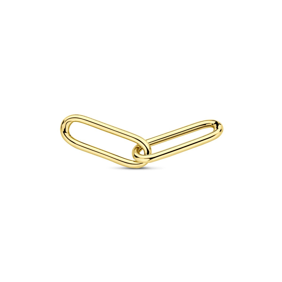 14k Gelbgold Verschluss für Kordel