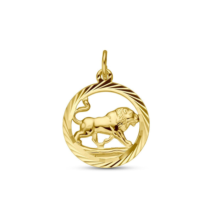 9k Geelgouden sterrenbeeld hanger