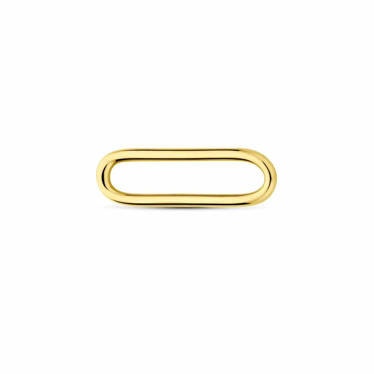 14k Gelbgold-Verbindungsstück für Kordel