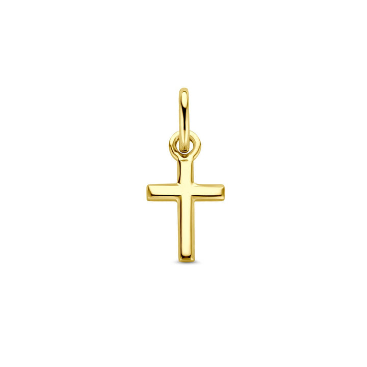 9k Geelgouden kruishanger