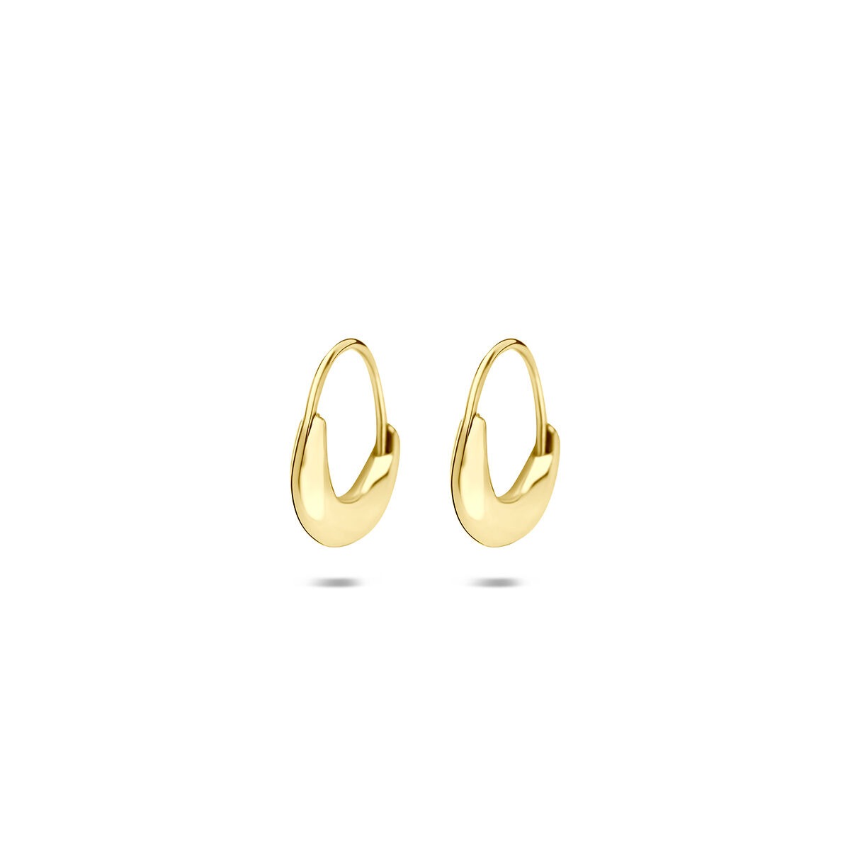 14k Geelgouden klapoorringen