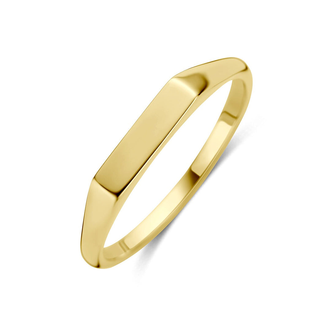 9k Geelgouden graveerring