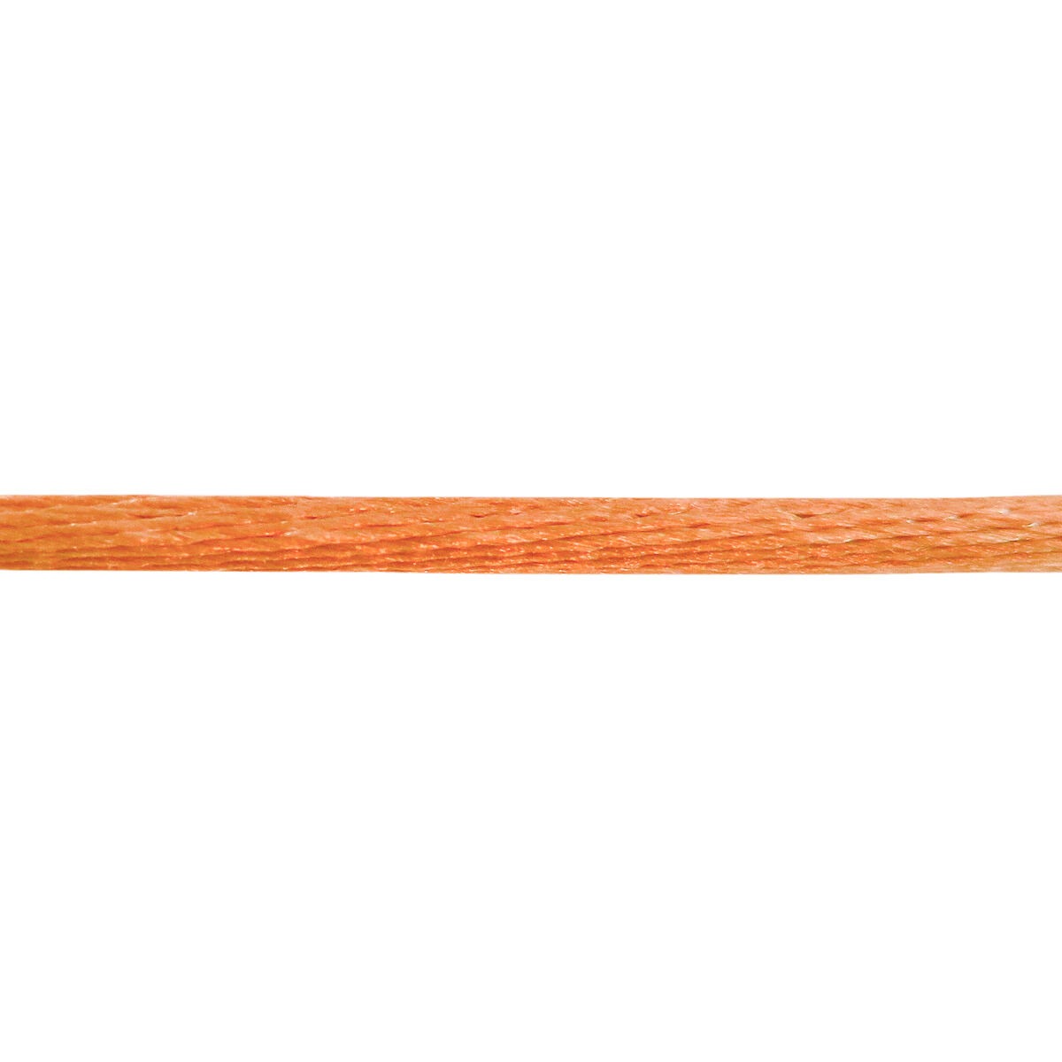 Satin-Armband in leuchtendem Orange mit glatter Oberfläche