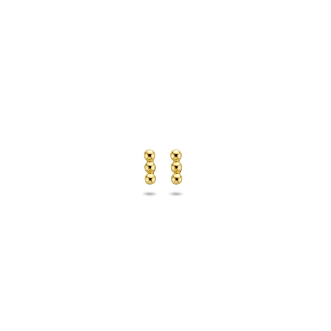 Ohrstecker Perlen 14K Gelbgold