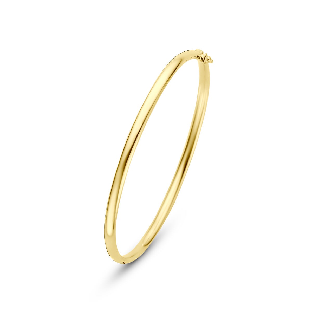 14 Karat Gelbgold Silgold Armreif Damen