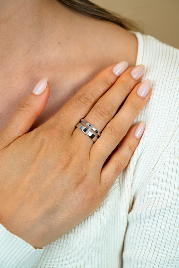 Zinzi-Ring Silber Zir1790