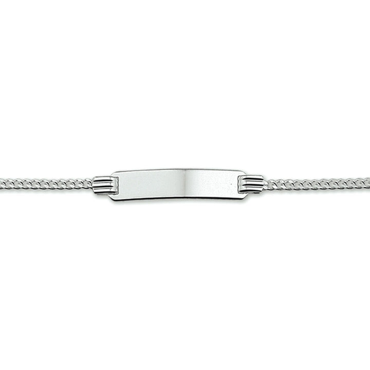 Gravurarmband Gourmet 11 - 13 cm Silber rhodiniert