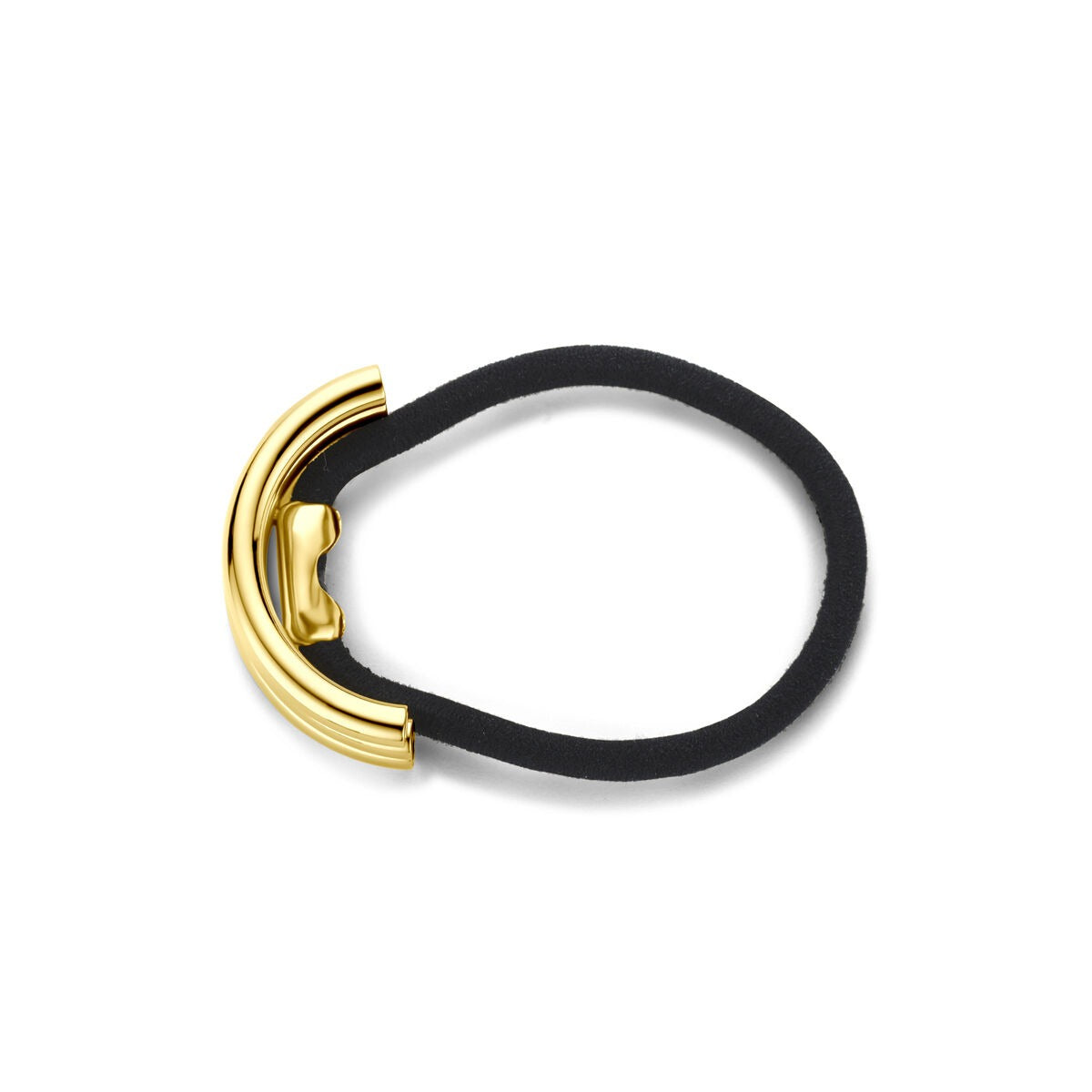 Haarmanschette aus Stahl goldfarben – mit Ionenplattierung, 12x34 mm
