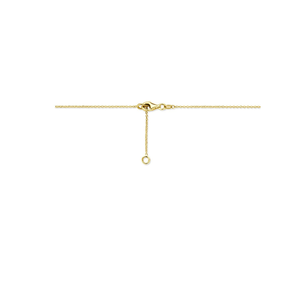 14k Gelbgold Damen Halskette 42 - 45 cm