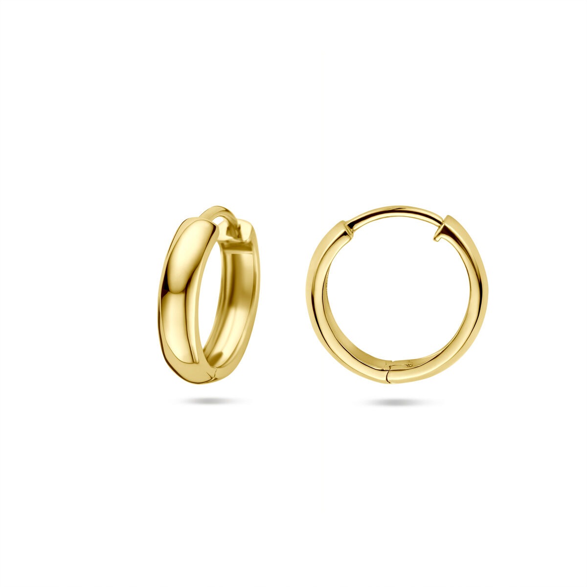 Goldohrringe 14k – 15 x 3,5 mm