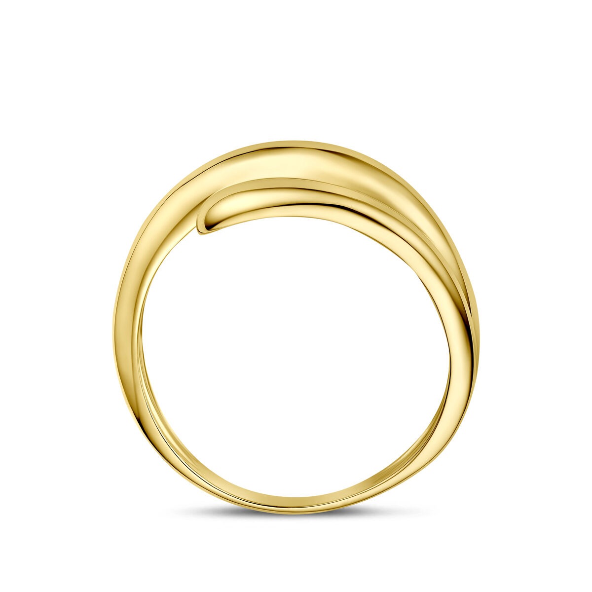 14K Gelbgold Damenring