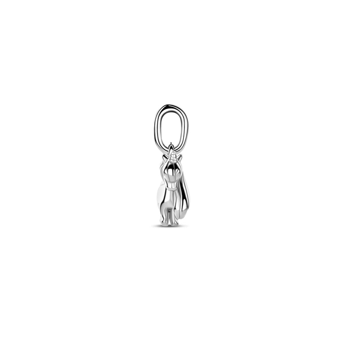 Silberner Kinderanhänger Einhorn – rhodiniertes 925er Silber 12 mm
