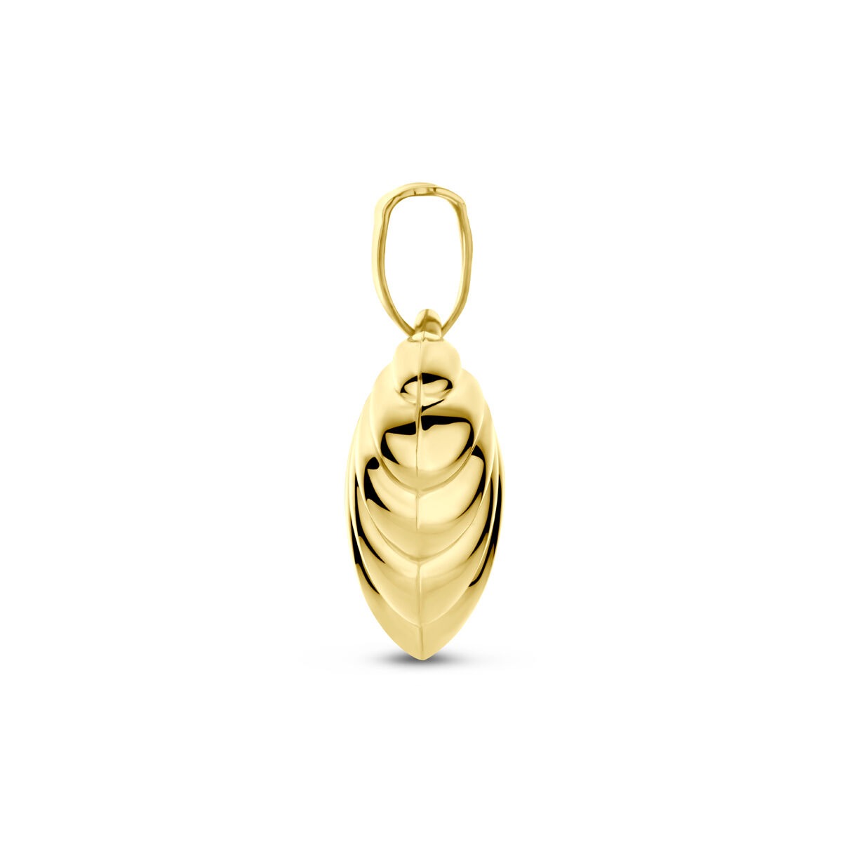 14k Gelbgold Herz Anhänger Damen